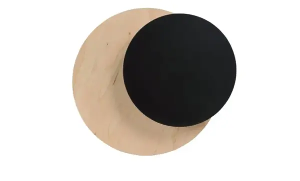 Аплик CIRCLE 1B Черен 971/2