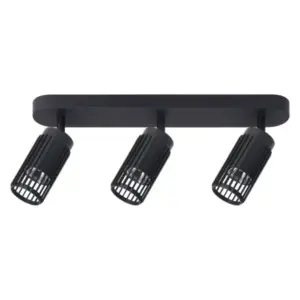 LED спот осветление Milagro ML0296 ВЕРТИКАЛЕН ЧЕРЕН СПОТ 3xGU10