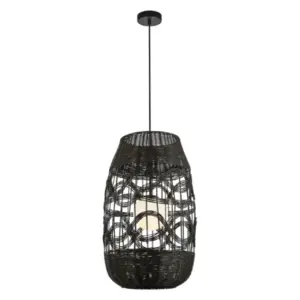 Висяща лампа Milagro ML0355 ARONA BLACK 1xE14 fi 400