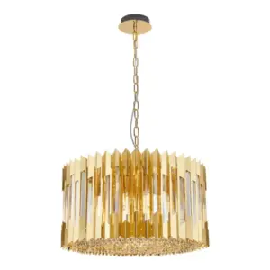 Кристален полилей Milagro ML0395 Ritz GOLD 12xE14