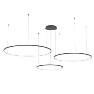 Висяща LED лампа Milagro Saturno Black ML0846