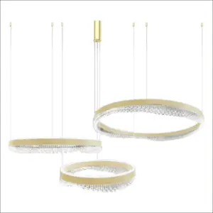 Висяща лампа Milagro ML1001 PRECIOSA 158W LED