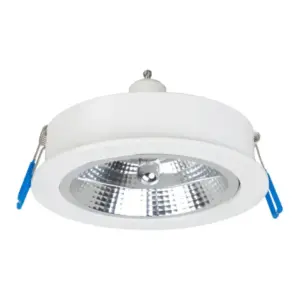 Вградена таванна лампа Milagro ML1077 Redondo 1xAR111 GU10 бял
