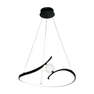Висяща лампа Milagro PERLA BLACK 34W LED ML1177