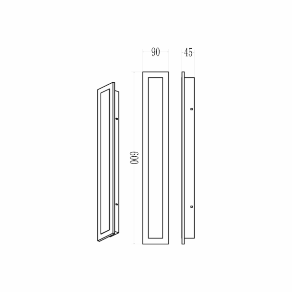 Аплик Wow 20W 3CCT IP54 ML1723