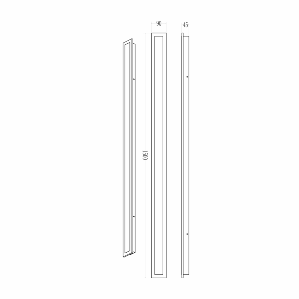 Аплик Wow 30W 3CCT IP54  ML1725