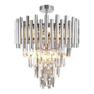 Таванна лампа MiLAGRO MADISON CHROME 9xE14 ML8805