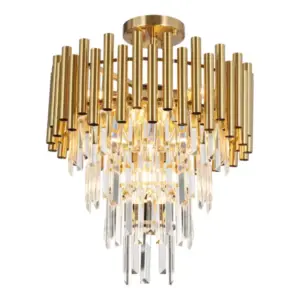 Плафон MiLAGRO ML8806 MADISON GOLD 9xE14