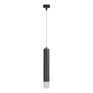 Висяща лампа MiLAGRO ML8877 TUBI BLACK 1xGU10