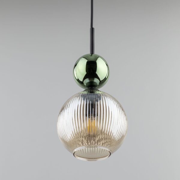 Висяща лампа SOPHIA GREEN COGNAC 1xE14 TK11145