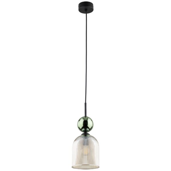 Висяща лампа SOPHIA GREEN COGNAC 1xE14 TK11146