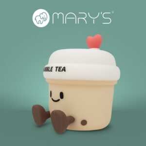 Детска нощна лампа LED  MARY'S Bubble Tea MW61409