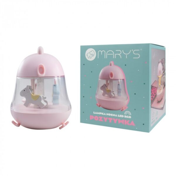 Детска нощна музикална лампа MARY'S Въртележка  MW20775