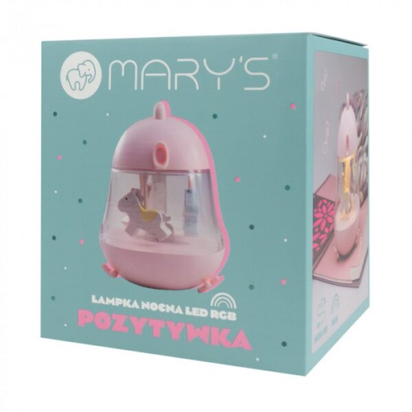 Детска нощна музикална лампа MARY'S Въртележка  MW20775