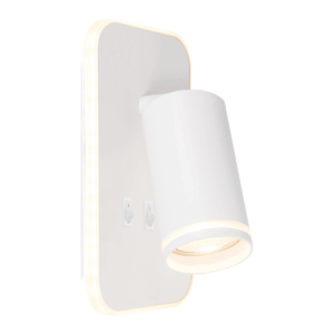 Аплик PIPE бял 1xGU10+LED 6W  ML2082