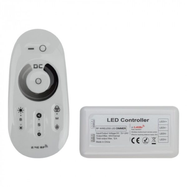 LED контролер с RF дистанционно, моно EC79954