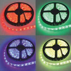 LED лента RGB+CW, 14.4W/m, 12V, IP63  EC79369
