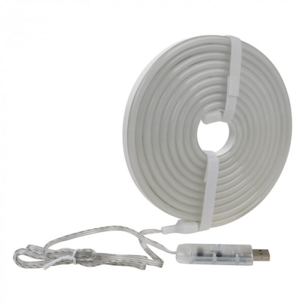 LED неон лента RGB 3 метра, 5V USB EC61247