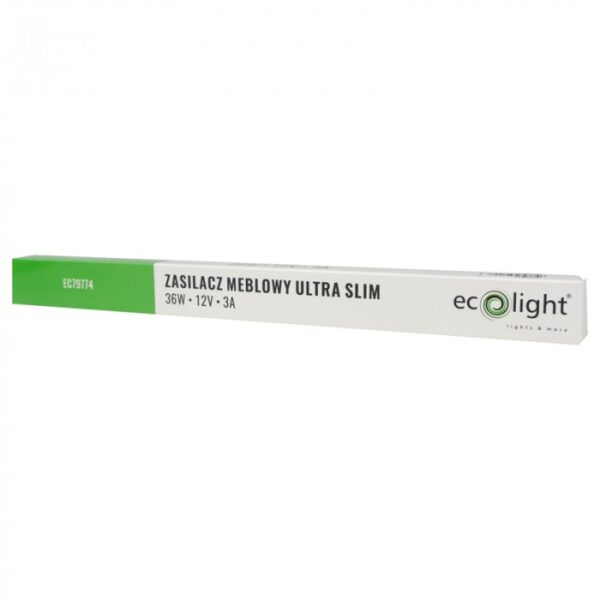 LED захранване SLIM 36W 12V 3A IP20  EC79774