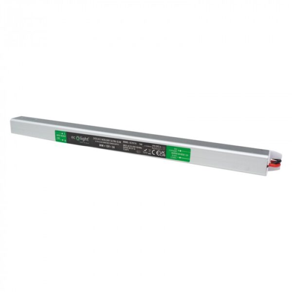 LED захранване SLIM 36W 12V 3A IP20  EC79774