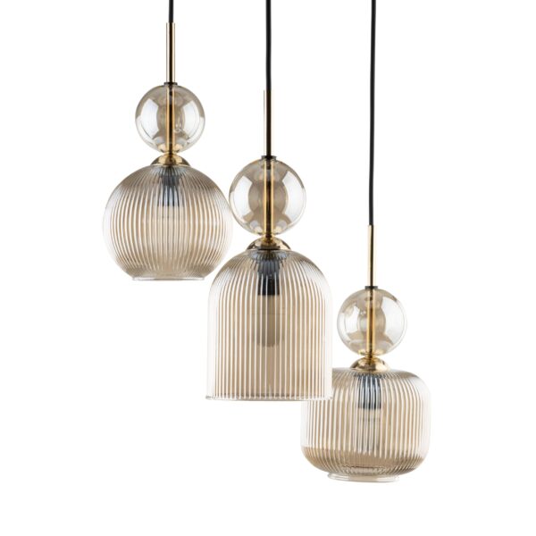 Висяща лампа SOPHIA COGNAC, 3xE14 TK11041