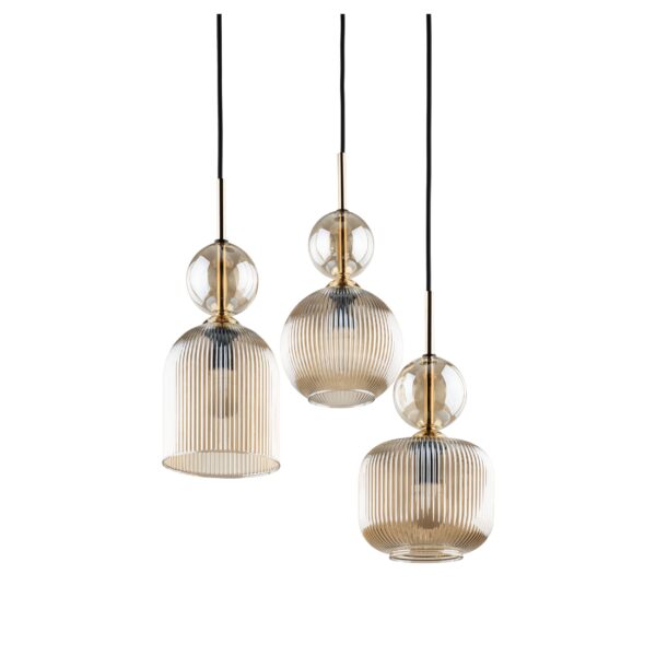 Висяща лампа SOPHIA COGNAC, 3xE14 TK11041