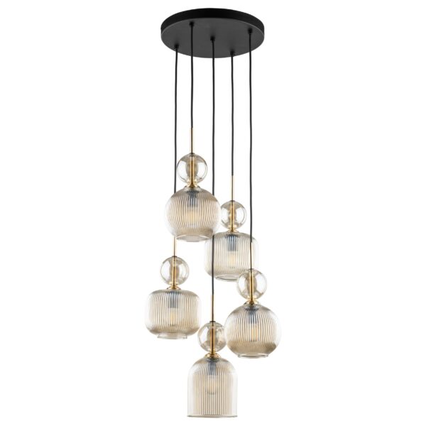 Висяща лампа SOPHIA COGNAC, 5xE14 TK11043
