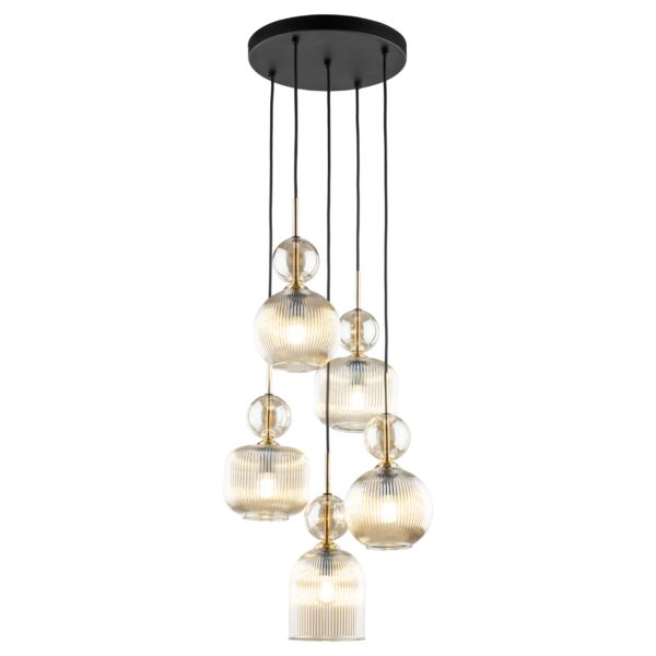 Висяща лампа SOPHIA COGNAC, 5xE14 TK11043