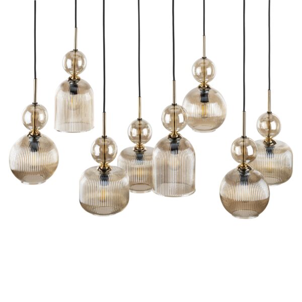 Висяща лампа SOPHIA COGNAC 8xE14 TK11045