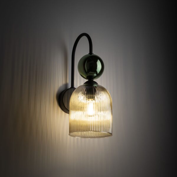 Аплик SOPHIA GREEN COGNAC 1xE14 TK11143