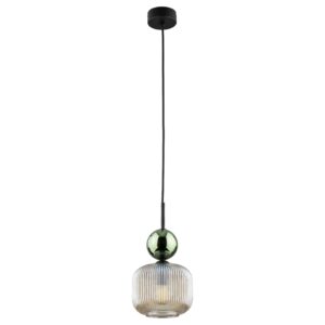 Висяща лампа SOPHIA GREEN COGNAC 1xE14 TK11144