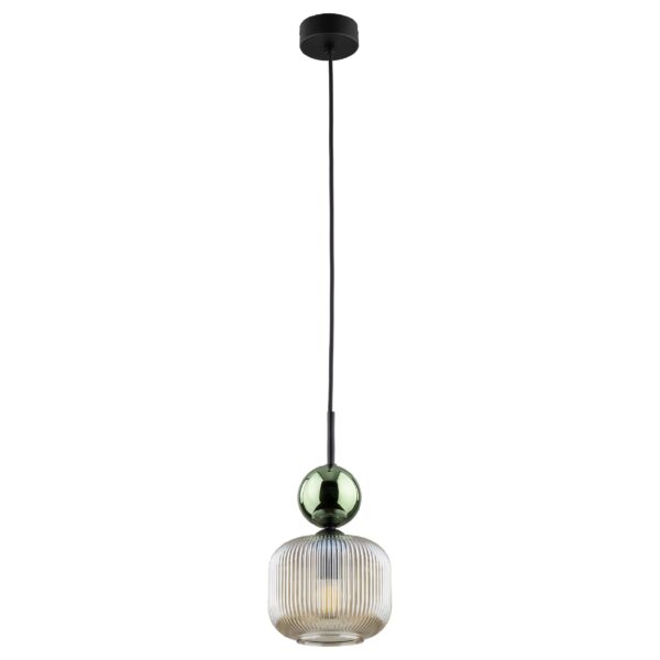 Висяща лампа SOPHIA GREEN COGNAC 1xE14 TK11144
