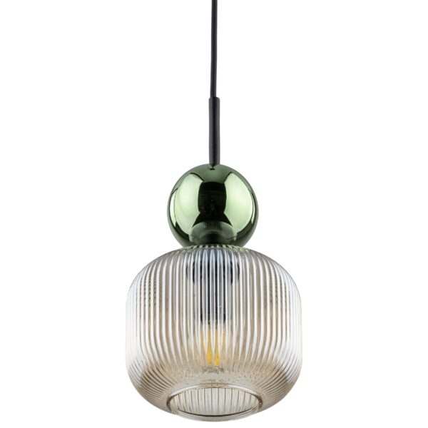 Висяща лампа SOPHIA GREEN COGNAC 1xE14 TK11144
