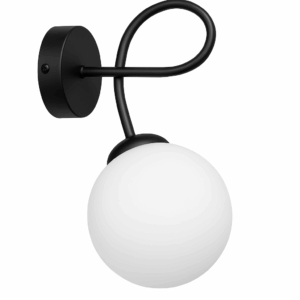 Аплик 1xE27 черен MILO  KMP1034