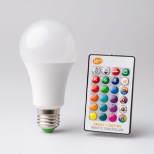 LED крушка  E27 8W RGBW с дистанционно EC79455