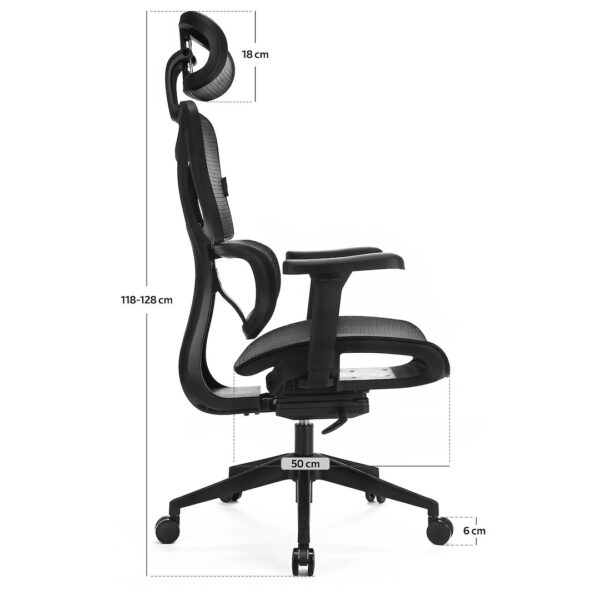 Ергономичен офис стол LVN Control Series  LV0654
