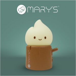 MARY’S лампа нощна LED  пламъче – кафява MW61408