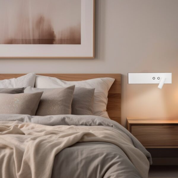 Аплик RESORT 10W + 3W LED 4000K Бял R ML1569
