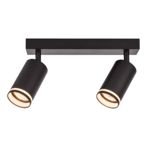 Спот Pipe Ring черен 2xGU10 ML2069