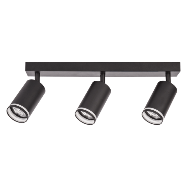 Спот Pipe Ring черен 3xGU10 ML2071