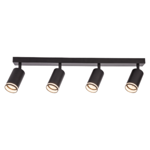 Спот Pipe Ring черен 4xGU10 ML2073