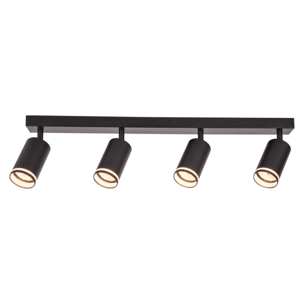 Спот Pipe Ring черен 4xGU10 ML2073
