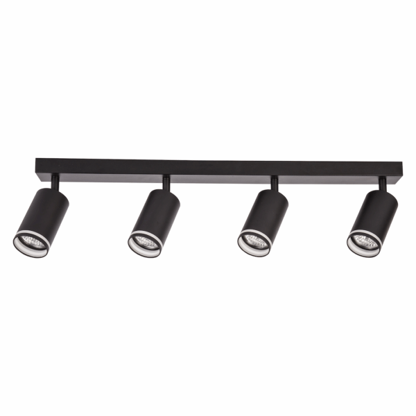 Спот Pipe Ring черен 4xGU10 ML2073