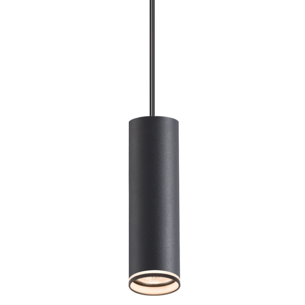 Pipe Ring Track Zwis Черен 1xGU10 ML2077