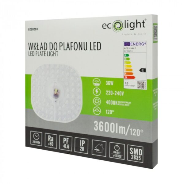 LED модул за плафон 36W 4000K 3600lm  EC20293