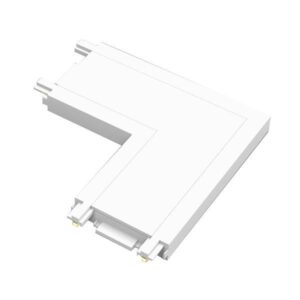 Конектор ъглов за магнитна шина ULTRA SLIM бял 145-59564