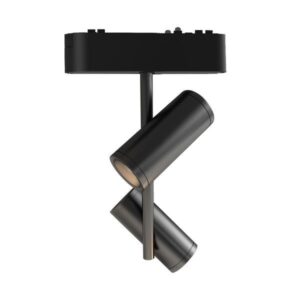 Магнитен спот ULTRA SLIM черен 2x8W 3CCT с TRIAC 145-59513