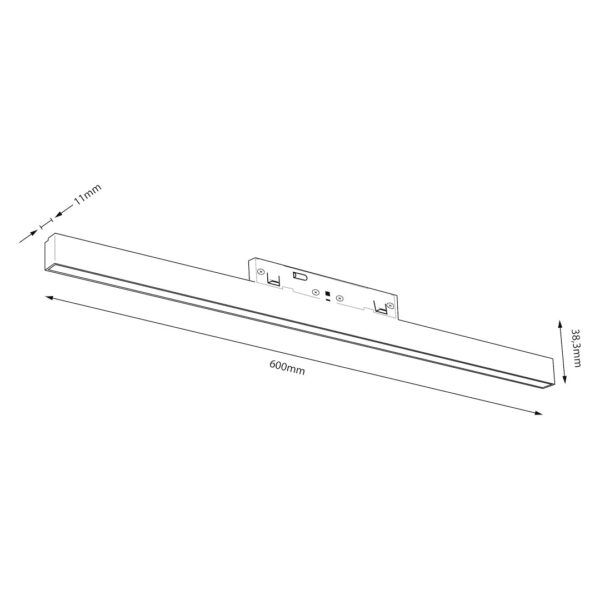 Магнитна лампа 10mm 20W 3000–6000K ML2175