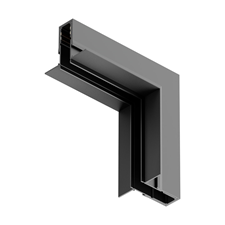 Ъглов конектор L за магнитна шина 10mm ML2183