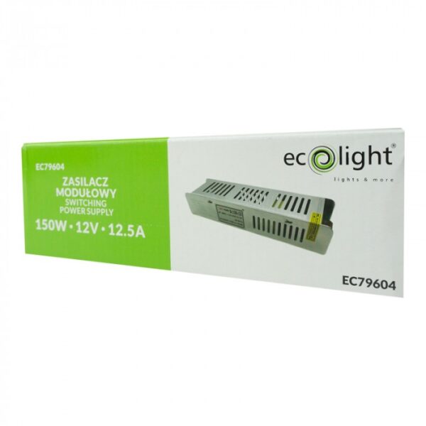 Захранване LED 150W 12V 12.5A IP20 SLIM 200x60x40